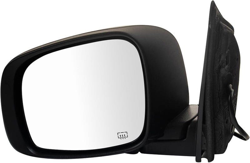 TRQ Driver & Passenger Side Mirror Set Power Manual Folding Compatible with 2008-2010 Chrysler Town & Country Dodge Grand Caravan CH1320291 CH1321291 - Image 2